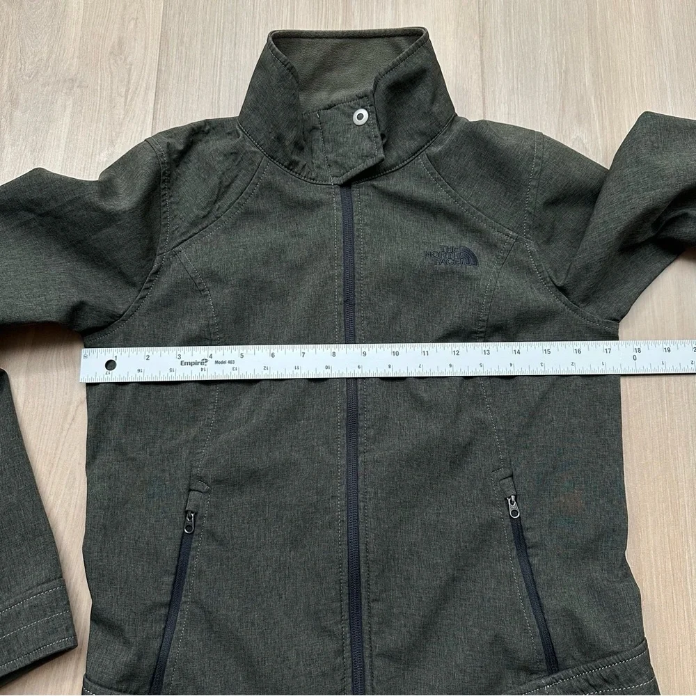 North Face Jacket Womens SMALL Calentito 2 Windwall Soft Shell Gorpcore Green